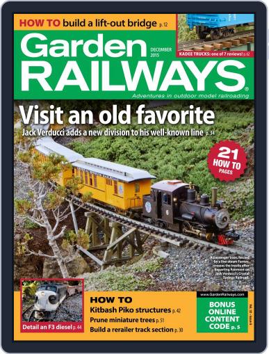 Garden Railways (Digital) December 1st, 2015 Issue Cover
