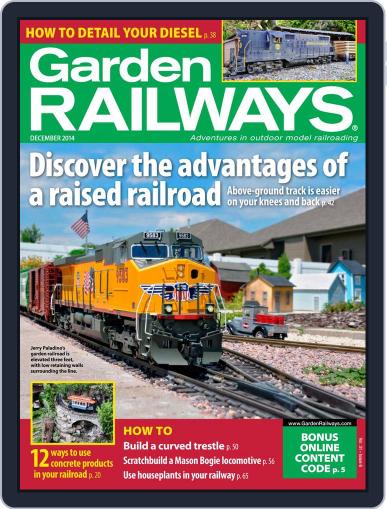 Garden Railways (Digital) December 1st, 2014 Issue Cover