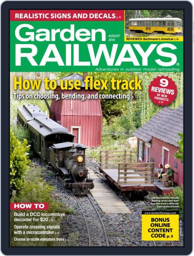 Garden Railways June 20th, 2014 Digital Back Issue Cover