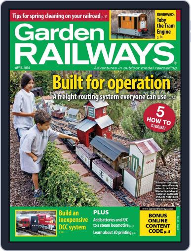 Garden Railways February 21st, 2014 Digital Back Issue Cover