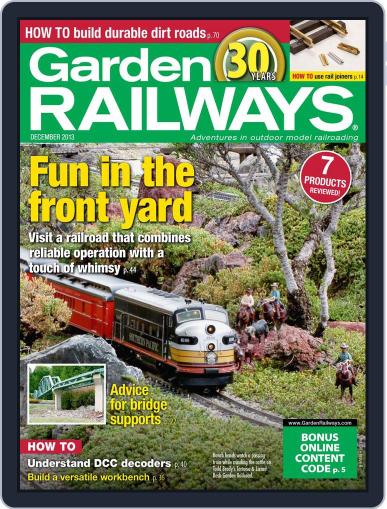 Garden Railways October 26th, 2013 Digital Back Issue Cover