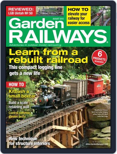 Garden Railways (Digital) June 23rd, 2012 Issue Cover