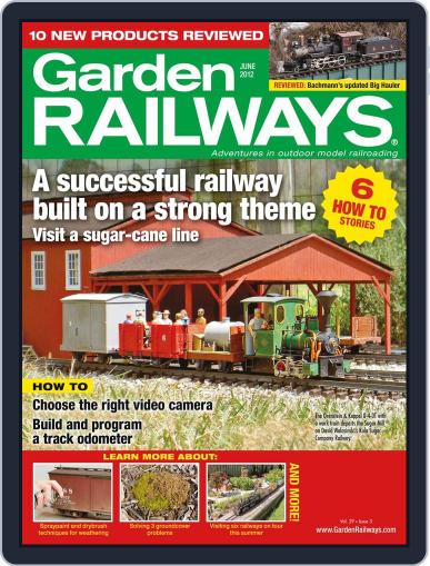 Garden Railways April 21st, 2012 Digital Back Issue Cover