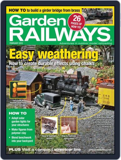 Garden Railways December 24th, 2011 Digital Back Issue Cover