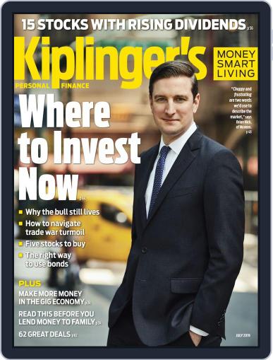 Kiplinger's Personal Finance July 1st, 2019 Digital Back Issue Cover