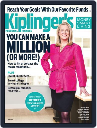 Kiplinger's Personal Finance May 1st, 2019 Digital Back Issue Cover