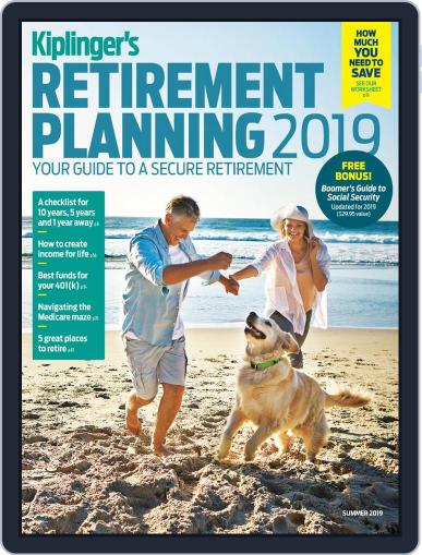 Kiplinger's Personal Finance April 10th, 2019 Digital Back Issue Cover