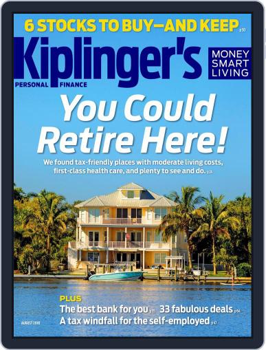 Kiplinger's Personal Finance August 1st, 2018 Digital Back Issue Cover