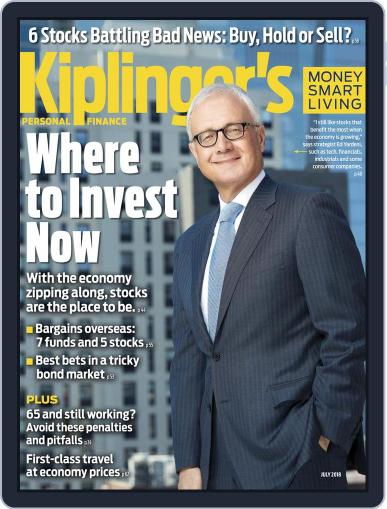 Kiplinger's Personal Finance July 1st, 2018 Digital Back Issue Cover