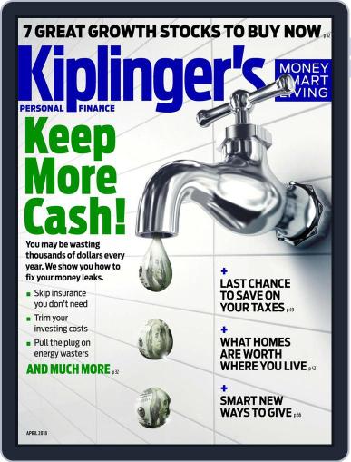 Kiplinger's Personal Finance April 1st, 2018 Digital Back Issue Cover