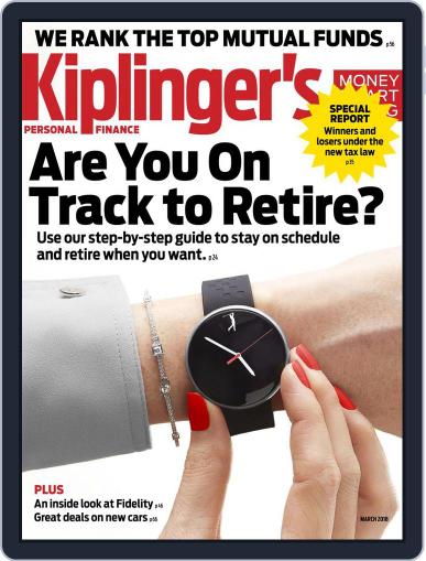 Kiplinger's Personal Finance February 2nd, 2018 Digital Back Issue Cover