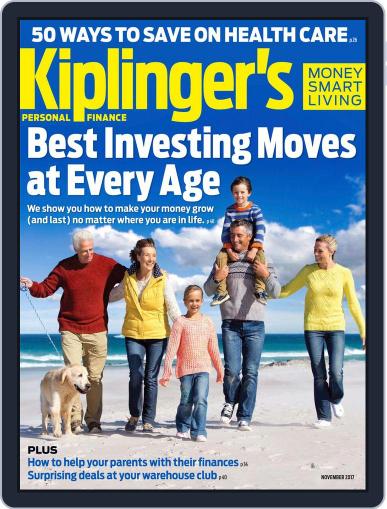 Kiplinger's Personal Finance November 1st, 2017 Digital Back Issue Cover