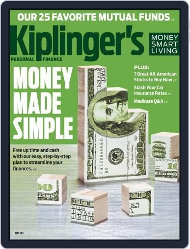 Kiplinger's Personal Finance March 24th, 2017 Digital Back Issue Cover