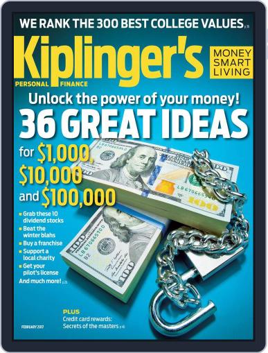 Kiplinger's Personal Finance February 1st, 2017 Digital Back Issue Cover