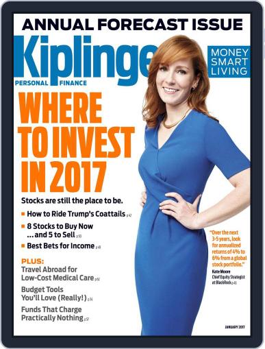 Kiplinger's Personal Finance January 1st, 2017 Digital Back Issue Cover