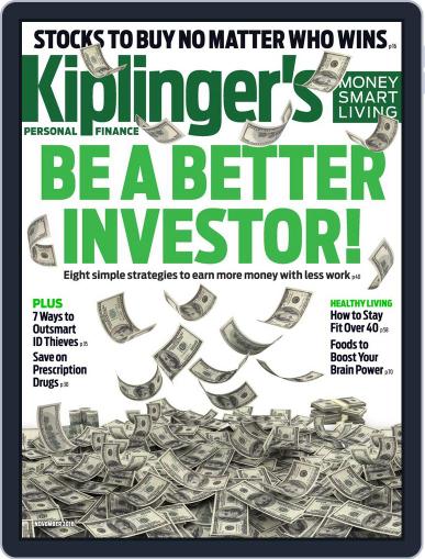 Kiplinger's Personal Finance November 1st, 2016 Digital Back Issue Cover