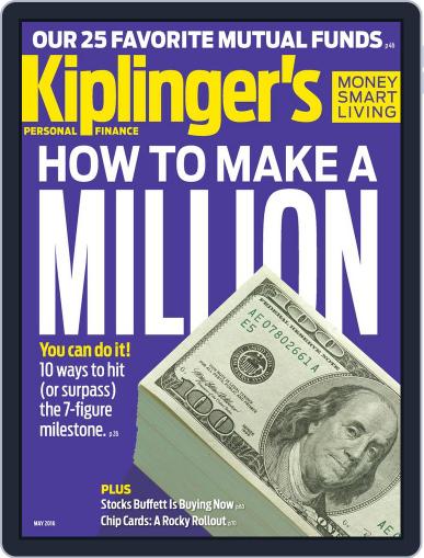 Kiplinger's Personal Finance May 1st, 2016 Digital Back Issue Cover