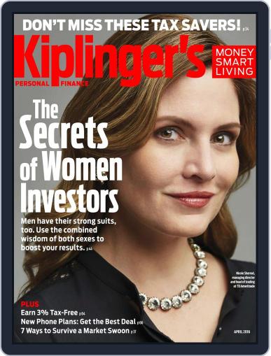 Kiplinger's Personal Finance April 1st, 2016 Digital Back Issue Cover