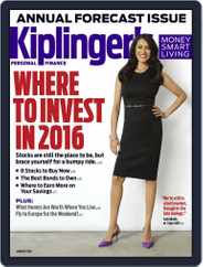 Kiplinger's Personal Finance (Digital) Subscription                    January 1st, 2016 Issue