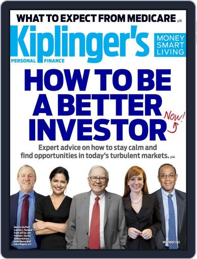 Kiplinger's Personal Finance November 1st, 2015 Digital Back Issue Cover