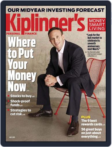 Kiplinger's Personal Finance July 1st, 2015 Digital Back Issue Cover