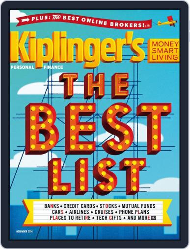 Kiplinger's Personal Finance December 1st, 2014 Digital Back Issue Cover