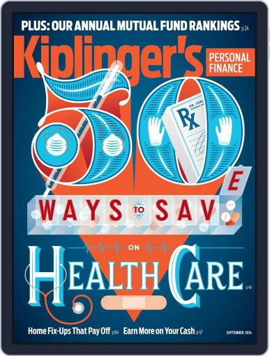 Kiplinger's Personal Finance July 23rd, 2014 Digital Back Issue Cover