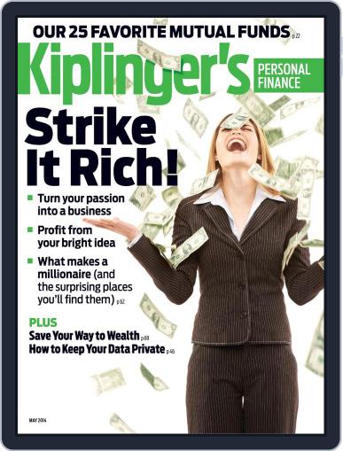 Kiplinger's Personal Finance March 26th, 2014 Digital Back Issue Cover