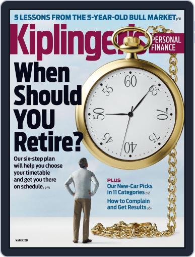 Kiplinger's Personal Finance January 22nd, 2014 Digital Back Issue Cover