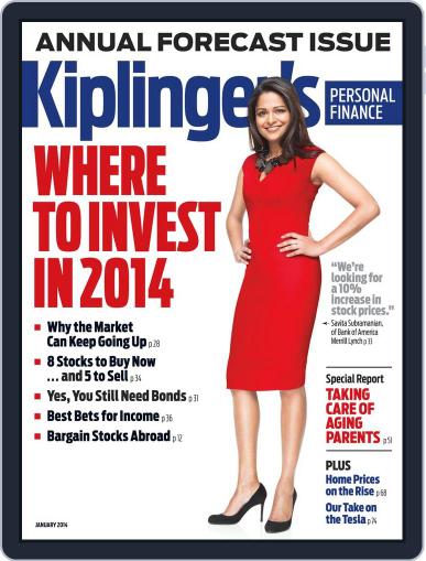 Kiplinger's Personal Finance November 20th, 2013 Digital Back Issue Cover