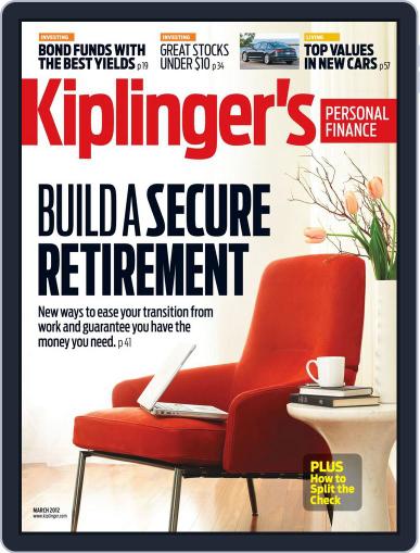 Kiplinger's Personal Finance January 27th, 2012 Digital Back Issue Cover