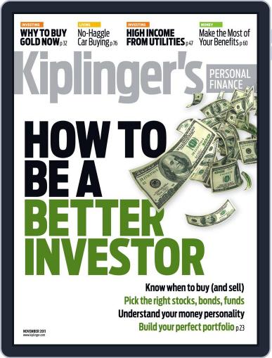Kiplinger's Personal Finance September 30th, 2011 Digital Back Issue Cover