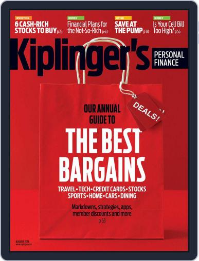 Kiplinger's Personal Finance June 21st, 2011 Digital Back Issue Cover