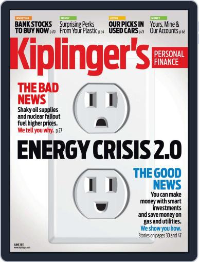 Kiplinger's Personal Finance April 28th, 2011 Digital Back Issue Cover