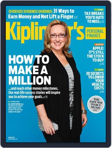 Kiplinger's Personal Finance March 1st, 2011 Digital Back Issue Cover