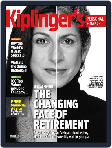 Kiplinger's Personal Finance January 3rd, 2011 Digital Back Issue Cover