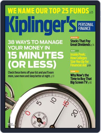 Kiplinger's Personal Finance April 1st, 2010 Digital Back Issue Cover