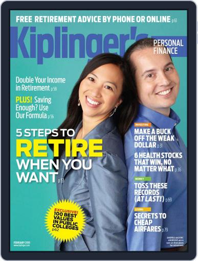 Kiplinger's Personal Finance December 31st, 2009 Digital Back Issue Cover