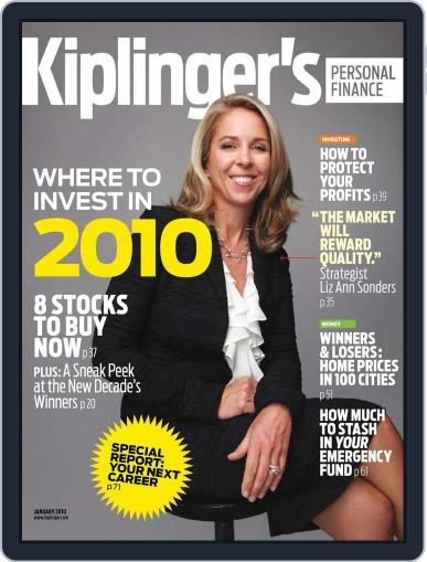 Kiplinger's Personal Finance December 2nd, 2009 Digital Back Issue Cover