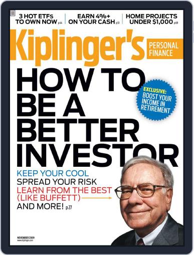 Kiplinger's Personal Finance October 2nd, 2009 Digital Back Issue Cover