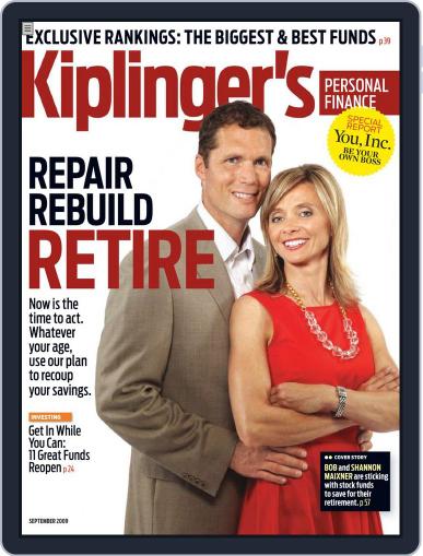 Kiplinger's Personal Finance July 30th, 2009 Digital Back Issue Cover