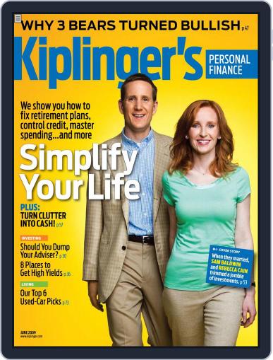Kiplinger's Personal Finance April 29th, 2009 Digital Back Issue Cover