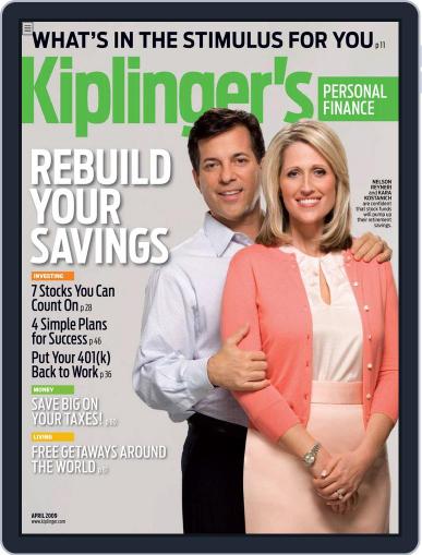 Kiplinger's Personal Finance February 27th, 2009 Digital Back Issue Cover