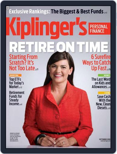 Kiplinger's Personal Finance July 30th, 2008 Digital Back Issue Cover
