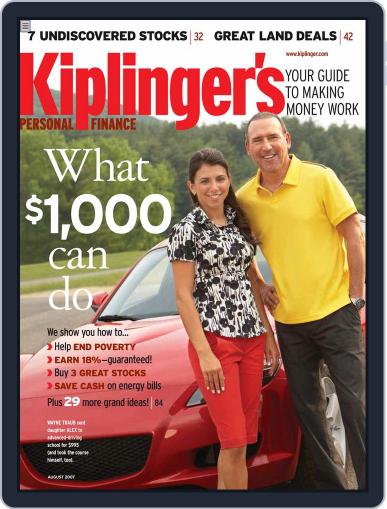 Kiplinger's Personal Finance June 27th, 2007 Digital Back Issue Cover