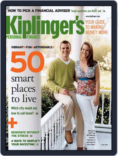 Kiplinger's Personal Finance May 4th, 2006 Digital Back Issue Cover