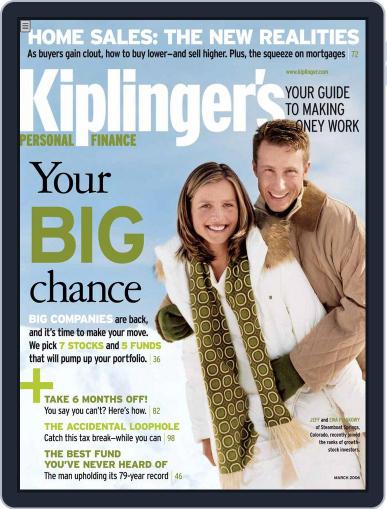 Kiplinger's Personal Finance February 3rd, 2006 Digital Back Issue Cover