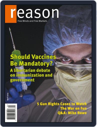 Reason (Digital) February 20th, 2014 Issue Cover