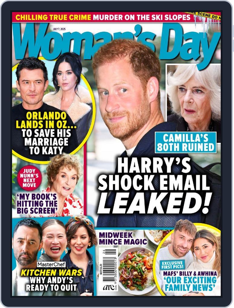 Woman's Day Australia (Digital) Subscription                    June 29th, 2025 Issue
