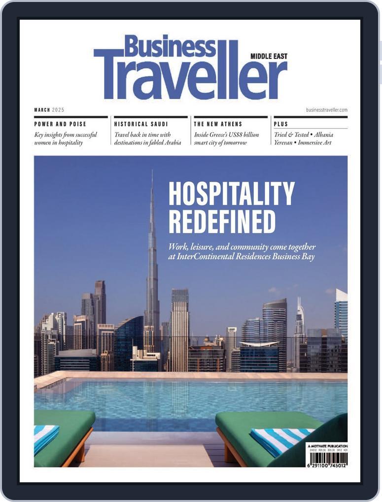 Business Traveller Middle East March 1st, 2025 Digital Back Issue Cover